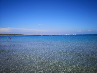 La Pelosa Strand Sardinien