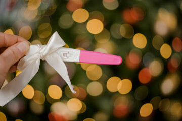surprise of pregnancy on Christmas