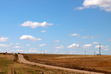 Way in the countryside