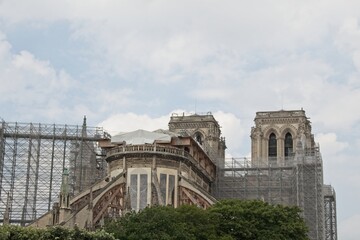 Fototapeta premium cathedral of notre dame de city