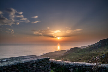 Sunset at Crohy Head in County Donegal - Ireland