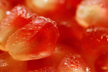 Fresh pomegranate fruit. It contain higher levels of antioxidants
