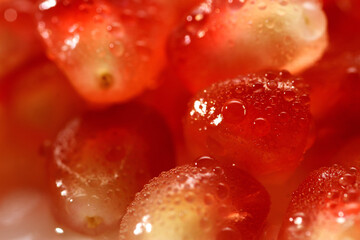 Fresh pomegranate fruit. It contain higher levels of antioxidants