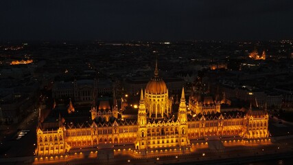 Fototapeta na wymiar Budapest Parlament