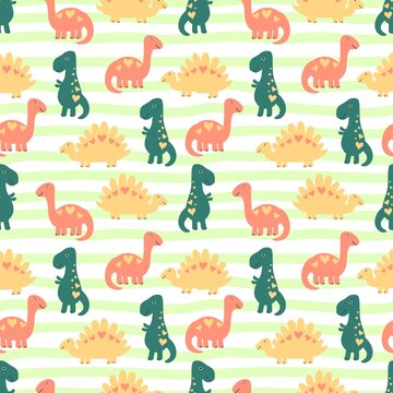 Dino pattern hi-res stock photography and images - Alamy