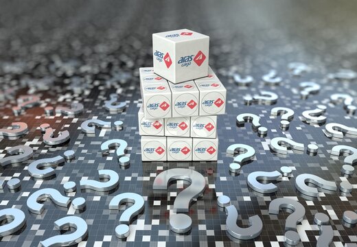 aras cargo, icon design and 3D Rendering