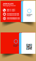 Professional creative business card template 