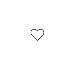 Add to collection button Love icon, heart icon,  heart symbol