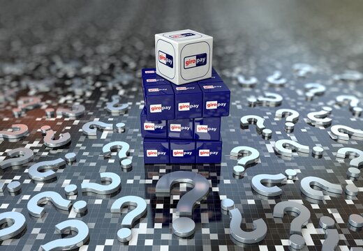 giropay, icon design and 3D Rendering