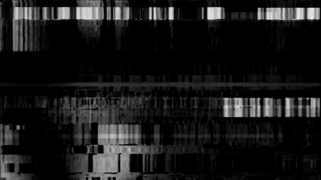 glitch error screen effect footage