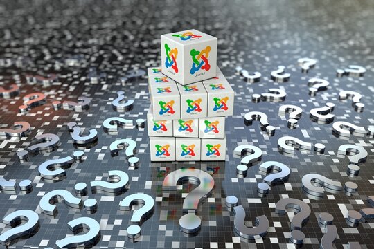 joomla, joomla icons, icon design and 3D Rendering