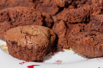 Failed chocolate brownies