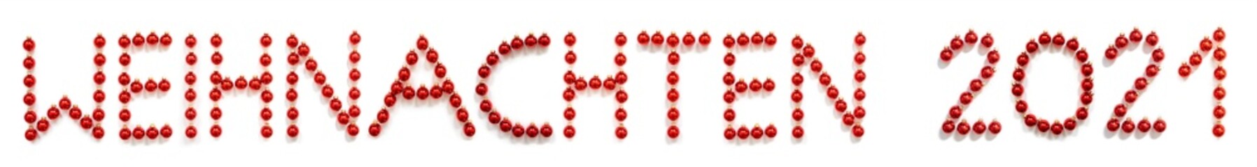 Red Christmas Ball Ornament Building Weihnachten 2021 Means Christmas 2021