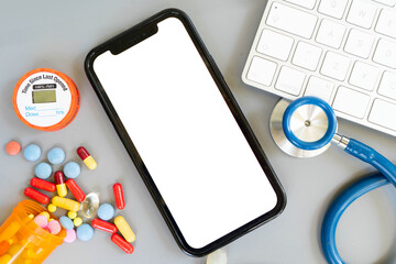 online medicine concept