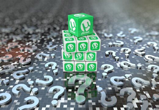 utorrent, social media icons, icon design and 3D Rendering