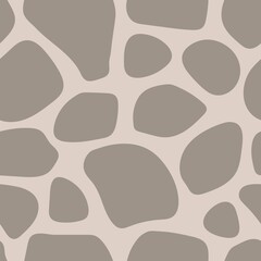 seamless pattern - giraffe. Animal print. Colorful vector in flat style. baby design for fabric, print, textile, 