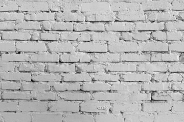 White brick wall, used as a background