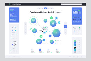 medical infographics and statistics
