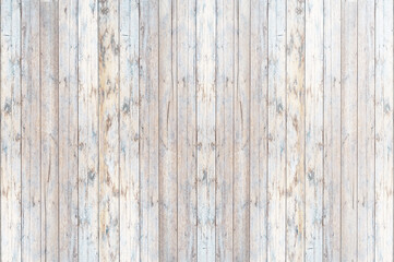 Obraz na płótnie Canvas Old rustic wooden wall table floor texture. Pastel color