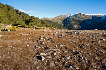 La Bola del Mundo. Sierra de Guadarrama. Madrid. España. Europa.