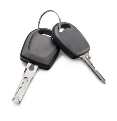 Car Key with black Remote Control