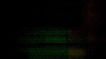 error damage glitch noise screen effect