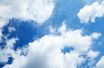 Dark and Dramatic Storm Clouds on sky