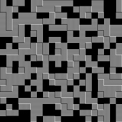 Abstract seamless pattern, minimal geometric background, repeating geometric pattern, graphic modern pattern, black and white pattern background
