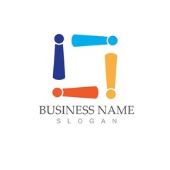 Community, network and social icon