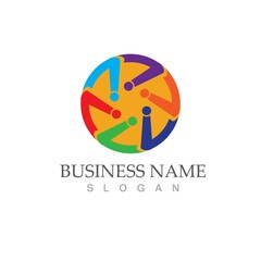 Community, network and social icon