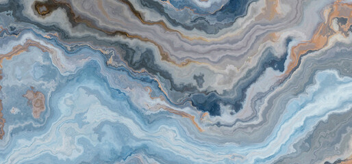 Fototapeta premium Blue marble background