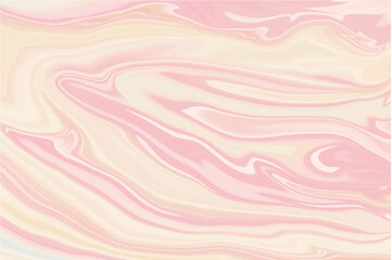 liquid marble texture pastel pink epoxy abstract background vector illustration
