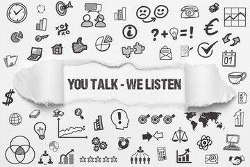 You Talk - We Listen 