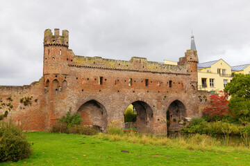 Obraz premium historic Berkel Gate in Zutphen, Netherlands