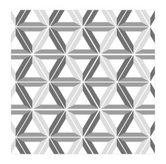 Abstract triangular seamless pattern background vector design