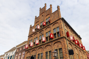 picture of the historic weigh building in Doesburg, Netherlands