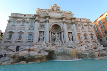 Fototapeta na wymiar ローマ　トレビの泉