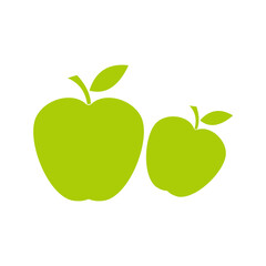 Apple icon vector illustration sign