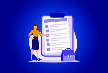 Bussines rule illustration exclusive design inspiration