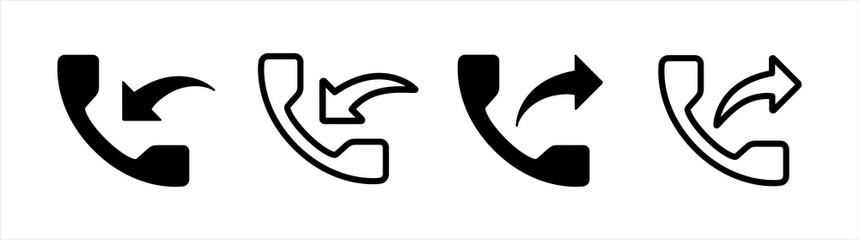 Phone icon set. Mobile phone. Phone Icons. Call, telephone, chat, voice, Telephone symbol. Contact us. Vector illustration.