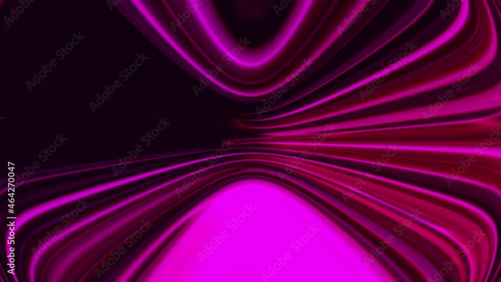 Poster blurry futuristic 3d render textures with changing shapes. cosmic digital gradient of sound and magn