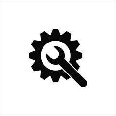Service Tools icon.vector illustration on white background. color editable