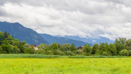 Fototapeta premium Around Immenstadt in Bavaria