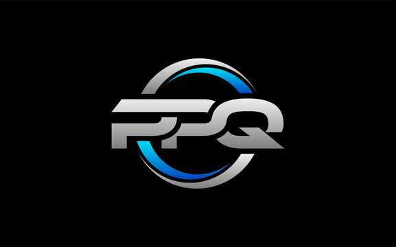 PPQ Letter Initial Logo Design Template Vector Illustration