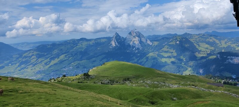 Kanton Schwyz Blick vom Frohnalpstock