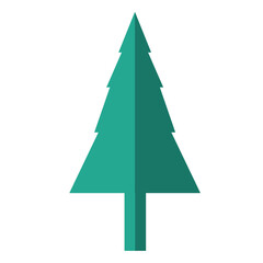 green christmas tree