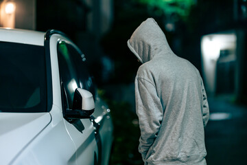 車上荒らし・不審者