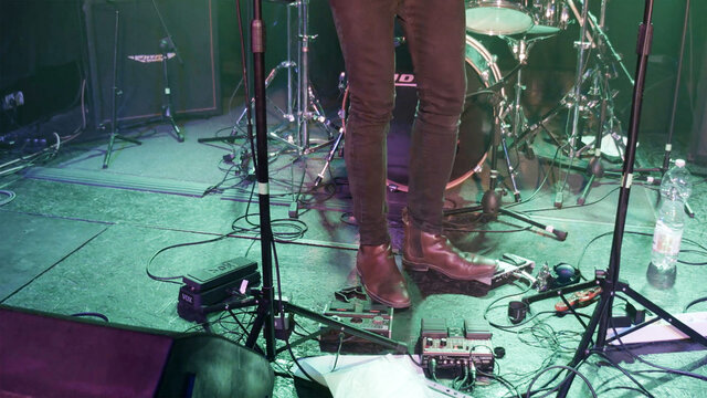 On stage, live cocert