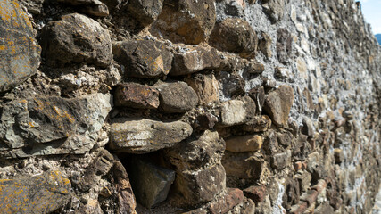 stone wall. old stone wall texture