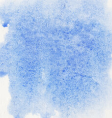 Abstract watercolor vector banner background, blue color watercolor vector splash background, vector grunge watercolor brush, modern watercolor splash template,